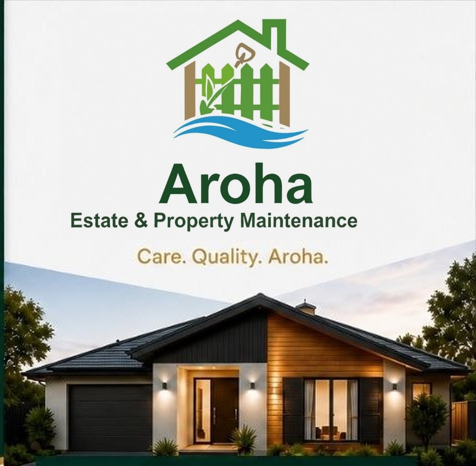 Aroha Estate & Property Maintenance Co Ltd - Care. Quality. Aroha. A modern home at dusk
